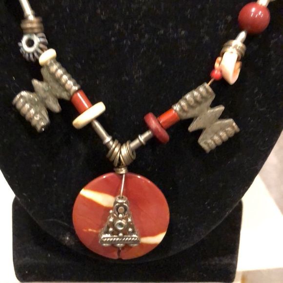 Gods eye hand made necklaces - Picture 1 of 8